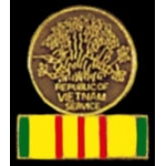 VIETNAM SERVICE MEDAL RIBBON PIN