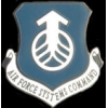 US AIR FORCE SYSTEMS COMMAND LOGO PIN