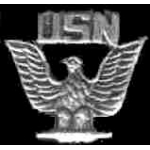 USN NAVY SM CAST STYLE EAGLE 1-2 INCH