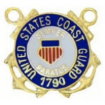 US COAST GUARD PIN MICRO MINI LOGO USCG PIN