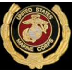 USMC MARINE CORPS LAUREL PIN