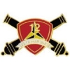 USMC MARINE CORPS 12TH REGIMENT PIN