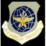 US AIR FORCE AIR MOBILITY COMMAND LOGO PIN