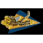 US AIR FORCE FLYING TIGERS WW2 LOGO PIN