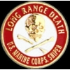 USMC MARINE CORPS SNIPER PIN LONG RANGE DEATH PIN