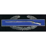 US ARMY CIB COMBAT INFANTRYMAN BADGE REGULATION SIZE PIN