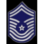 US AIR FORCE E-9 CHIEF MASTER SERGEANT CHEVRON PIN