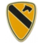 US ARMY 1ST CAVALRY LARGE LOGO PIN