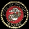 USMC MARINE CORPS PROUD GIRLFRIEND PIN