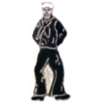 USN NAVY PIN SAILOR IN DRESS BLUES NAVY PIN