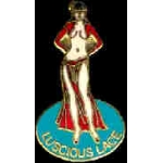 LUSCIOUS LACE NOSE ART PIN