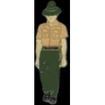 USMC MARINE CORPS DRILL INSTRUCTOR FIGURE PIN