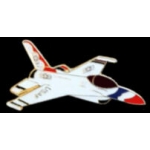 US AIR FORCE THUNDERBIRDS F-16 PIN AIRPLANE PIN