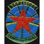 US AIR FORCE AGGRESSOR SQ LOGO PIN