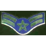 US AIR FORCE AIRMAN 1ST CLASS CHEVRON PIN