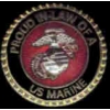 USMC MARINE CORPS PROUD IN LAW OF A MARINE PIN