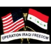 OPERATION IRAQI FREEDOM FLAG COMBO PIN