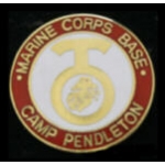 USMC MARINE CORPS CAMP PENDLETON ROUND LOGO PIN