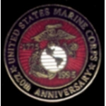 USMC MARINE CORPS 220TH YEAR ANNIV 1995 PIN