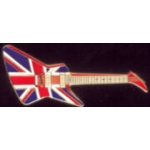 EXPLORER BRITISH FLAG GUITAR PIN