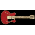 GIBSON 355 RED GUITAR PIN