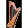 CONCERT HARP PIN