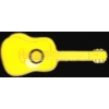 CLASSICAL GUITAR PIN YELLOW