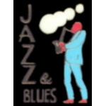 JAZZ AND BLUES MUSIC PIN