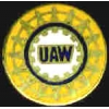 U A W UNION LOGO PIN