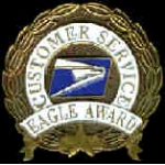 USPS POST OFFICE EAGLE AWARD CUSTOMER SVR