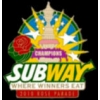 SUBWAY SANDWICH WINNERS EAT PIN 2010 ROSE BOWL FLOAT PIN