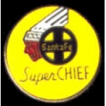 SANTA FE RAILROAD SUPER CHIEF PIN TRAIN PINS