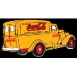 COKE COCA COLA 1948 TRUCK ROUNDED BACK PIN